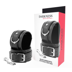 DARKNESS  ESPOSAS AJUSTABLES NEGRO CON DOBLE CINTA REFUERZO 2