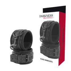 DARKNESS LUXE ESPOSAS BDSM NEGRO 2