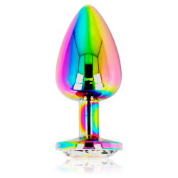 OHMAMA - PLUG ANAL CIRCULO IRIDISCENTE - TALLA L 2