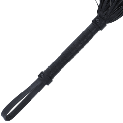 DARKNESS LÁTIGO BONDAGE NEGRO 42CM LEATHER 2