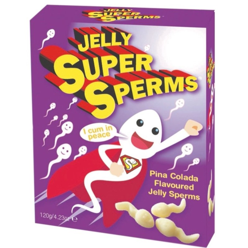 SPENCER  FLEETWOOD JELLY SUPER SPERM GOMINOLAS...