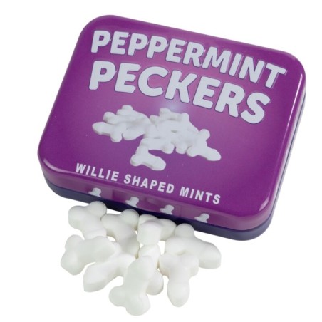 SPENCER  FLEETWOOD CARAMELOS MENTA SIN AZUCAR FORMA PENES