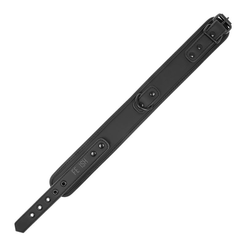 FETISH SUBMISSIVE COLLAR CON CADENA CON FORRO...