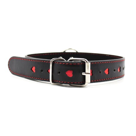 OHMAMA FETISH COLLAR CORAZONES INCRUSTADOS