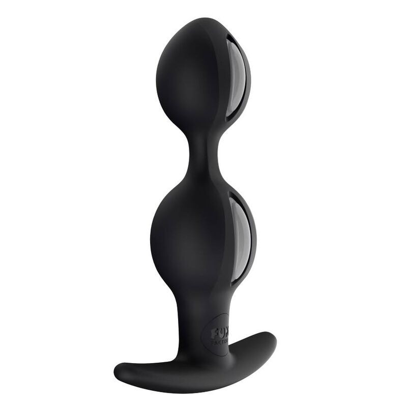 FUN FACTORY - B BALLS DUO GRIS/NEGRO