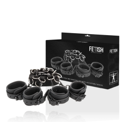 FETISH SUBMISSIVE SET ATADURAS CAMA LUXURY CON FORRO DE... 2