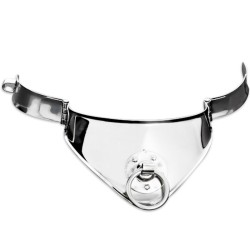 METAL HARD COLLAR RESTRICCION CON ANILLA Y CANDADO 12.5 CM 2