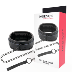 DARKNESS COLLAR CON CADENA  NEGRO 2