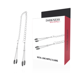 DARKNESS PINZAS AJUSTABLES PARA PEZONES METAL 2