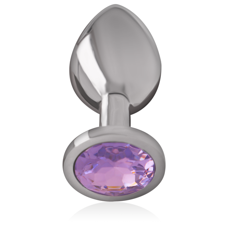 INTENSE - PLUG ANAL METAL ALUMINIO CON CRISTAL...