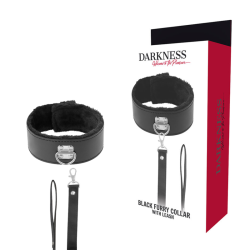 DARKNESS COLLAR FORRADO CON CADENA TITANIUM 2