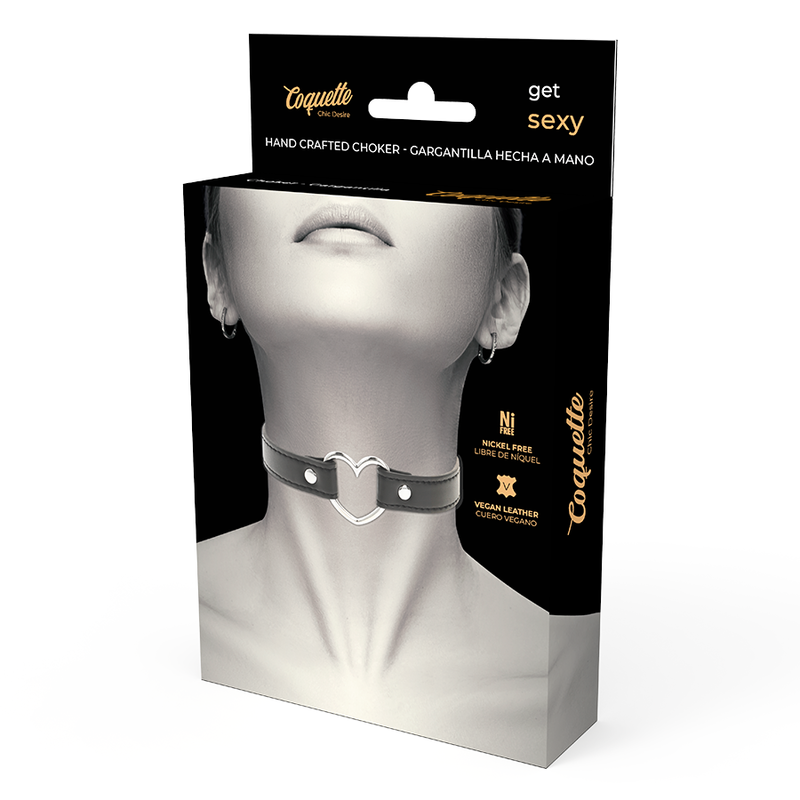 COQUETTE CHIC DESIRE COLLAR CUERO VEGANO...