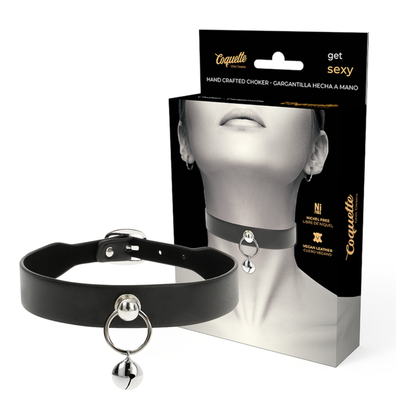 COQUETTE CHIC DESIRE COLLAR CUERO VEGANO...