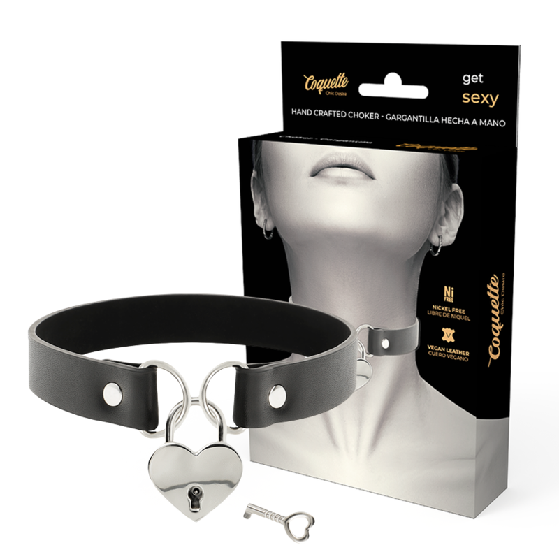 COQUETTE CHIC DESIRE COLLAR CUERO VEGANO...