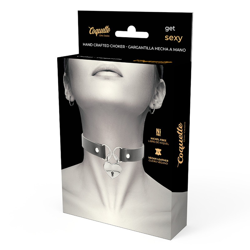 COQUETTE CHIC DESIRE COLLAR CUERO VEGANO...