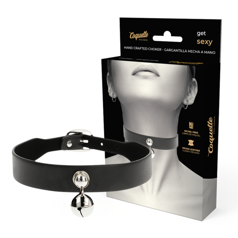 COQUETTE CHIC DESIRE COLLAR CUERO VEGANO...