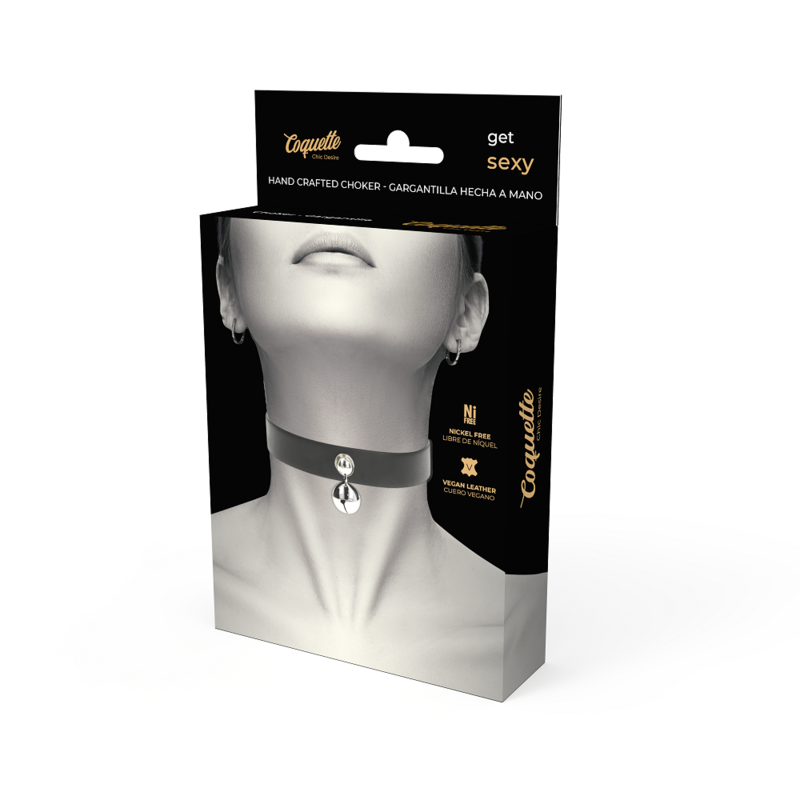COQUETTE CHIC DESIRE COLLAR CUERO VEGANO...