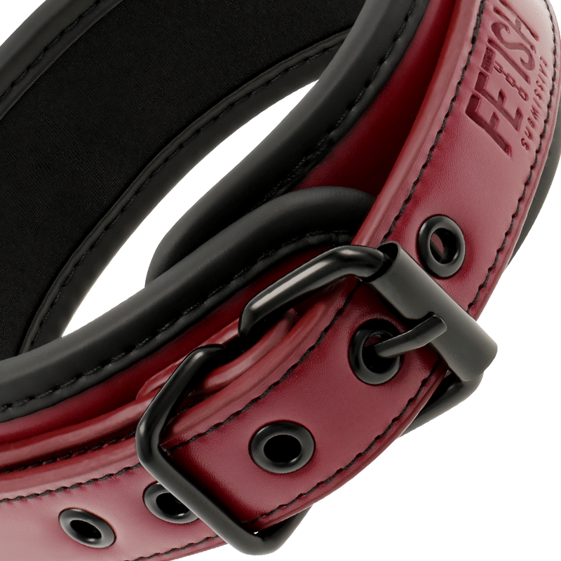 FETISH SUBMISSIVE DARK ROOM COLLAR CON CADENA...