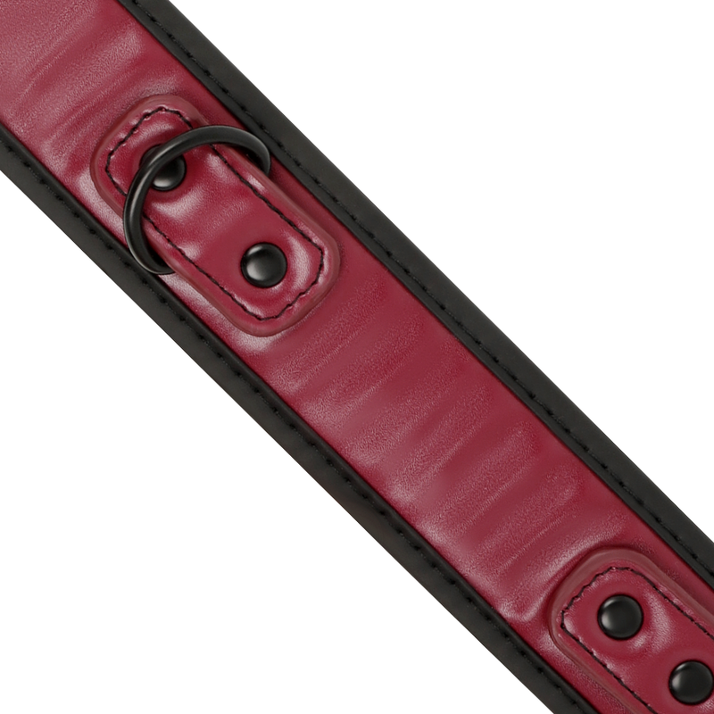 FETISH SUBMISSIVE DARK ROOM COLLAR CON CADENA...