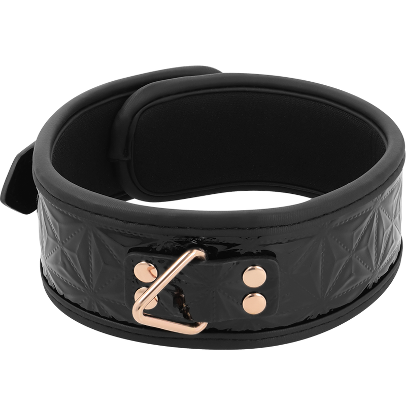 BEGME - BLACK EDITION COLLAR CUERO VEGANO CON...