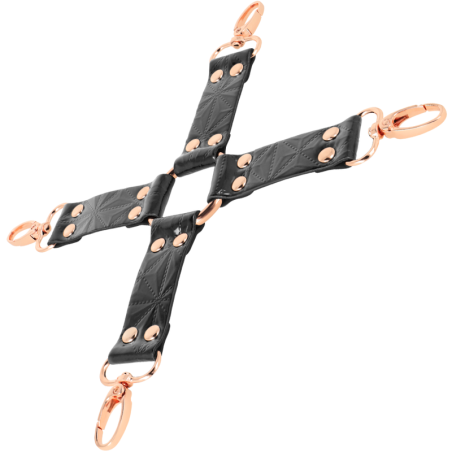 BEGME - BLACK EDITION HOG TIE CUERO VEGANO
