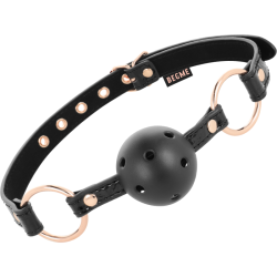 BEGME - BLACK EDITION MORDAZA CUERO VEGANO 2