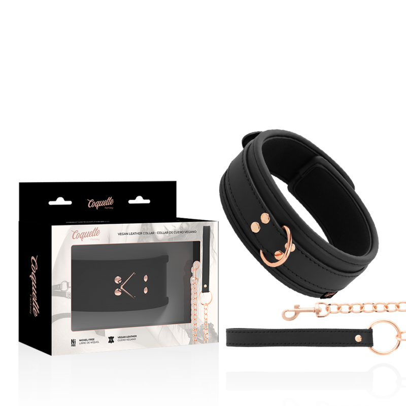 COQUETTE CHIC DESIRE FANTASY COLLAR CUERO...
