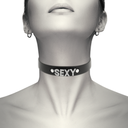 COQUETTE CHIC DESIRE CHOKER CUERO VEGANO - SEXY 2
