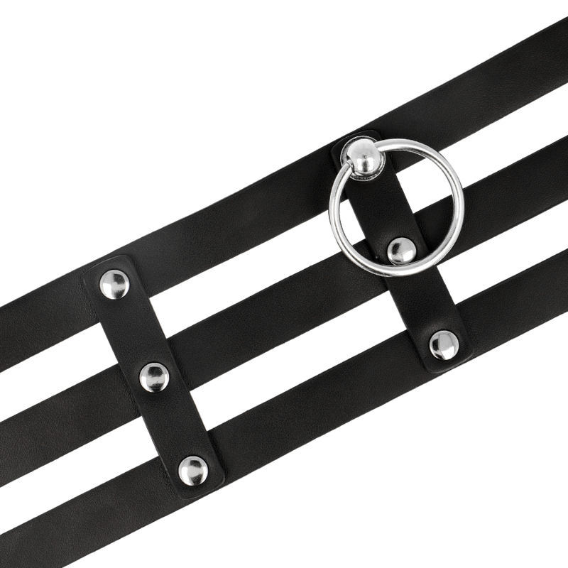 COQUETTE CHIC DESIRE CHOKER CUERO VEGANO ESTILO...