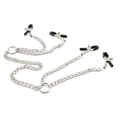OHMAMA FETISH 4 PINZAS PEZONES CON CADENAS 2