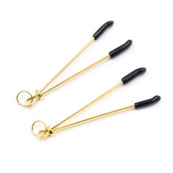 OHMAMA FETISH PINZAS PEZONES DORADAS 2