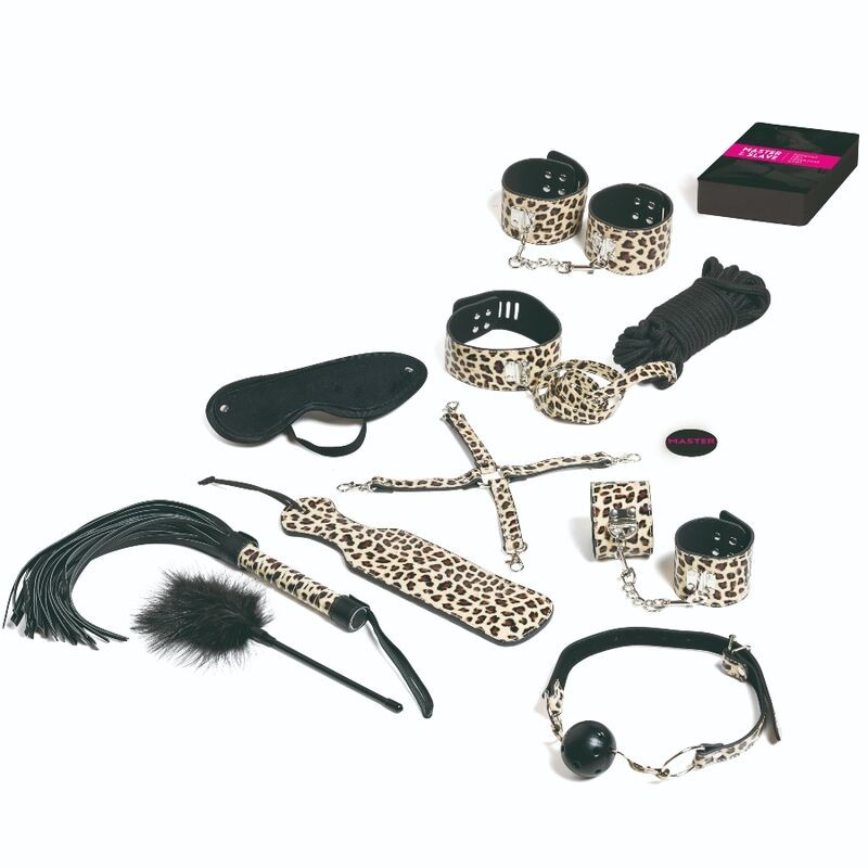 TEASE AND PLEASE JUEGO 13 ACCESORIOS BONDAGE...
