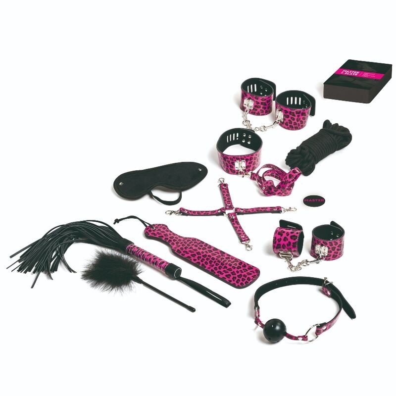 TEASE AND PLEASE JUEGO 13 ACCESORIOS BONDAGE...