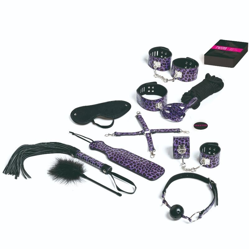 TEASE AND PLEASE JUEGO 13 ACCESORIOS BONDAGE...