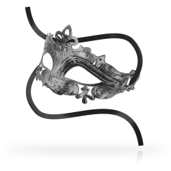 OHMAMA MASKS ANTIFAZ ESTILO VENECIANO - SILVER 2