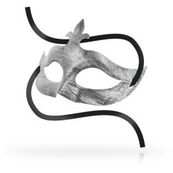 OHMAMA MASKS ANTIFAZ FLOR DE LIS - SILVER 2