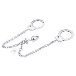 OHMAMA FETISH ESPOSAS CON METAL Y PLUG 2