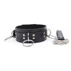 OHMAMA FETISH COLLAR SUMISION CON 3 ANILLAS 2