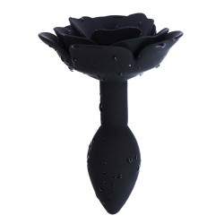 OHMAMA FETISH - PLUG ANAL SILICONA ROSA NEGRA 2