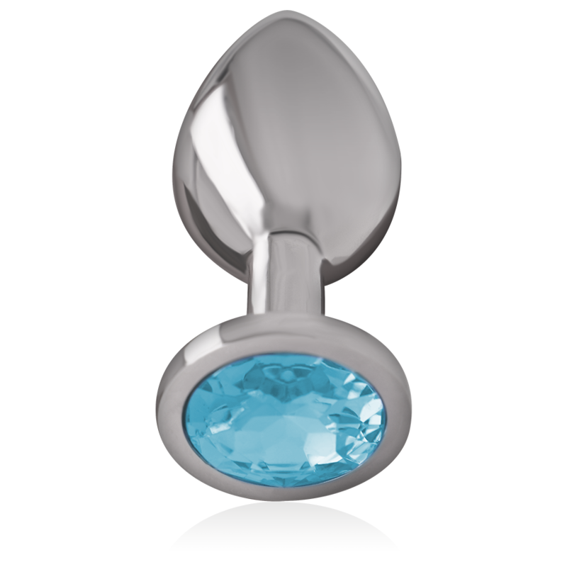 INTENSE - PLUG ANAL METAL ALUMINIO CON CRISTAL...