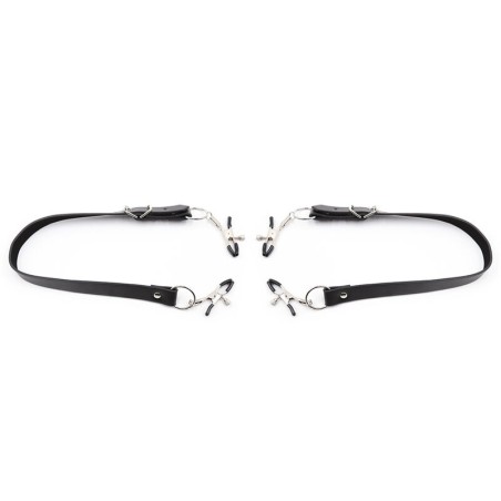 OHMAMA FETISH PINZAS CLITORIS CON CORREAS PIERNAS