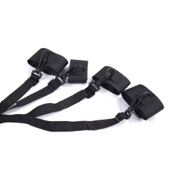 OHMAMA FETISH RESTRICCION BONDAGE CAMA NYLON Y VELCROS 2