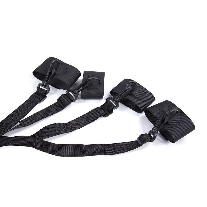 OHMAMA FETISH RESTRICCION BONDAGE CAMA NYLON Y...