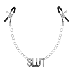 OHMAMA FETISH PINZAS PEZONES CON CADENA - SLUT