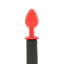OHMAMA FETISH COLA DE DIABLO PLUG ANAL SILICONA 8 CM 2