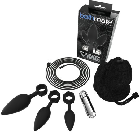 BATHMATE - - ANAL TRAINING PLUGS VIBE