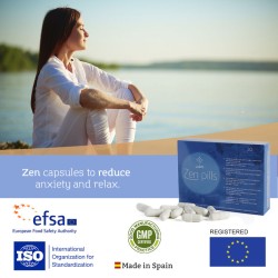 500 COSMETICS - ZEN PILLS CAPSULAS RELAJACION Y REDUCCION... 2