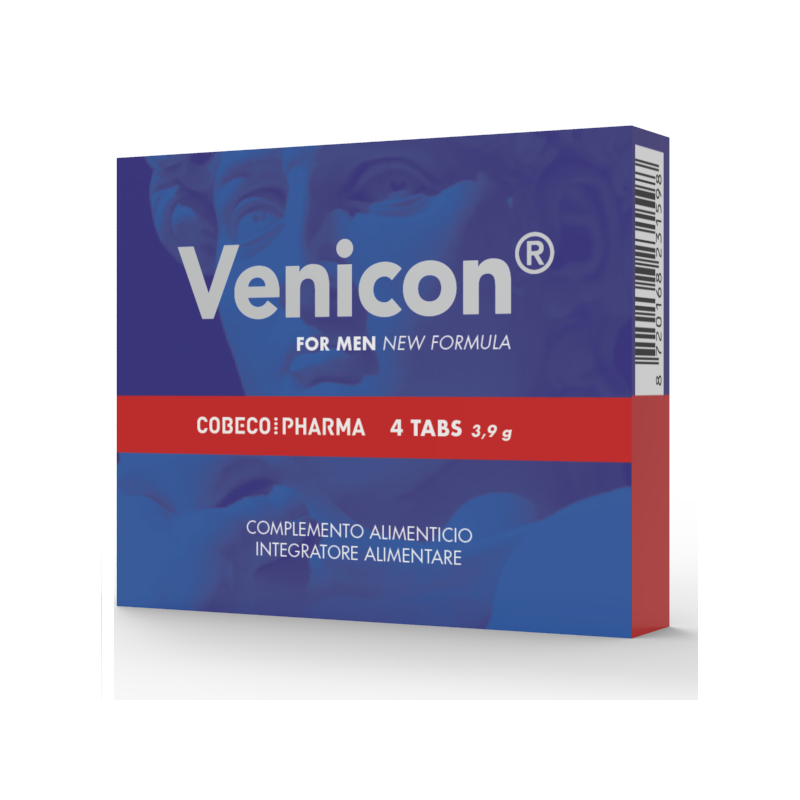 VENICON COMPLEMENTO ALIMENTICIO MASCULINO 4 CAPS