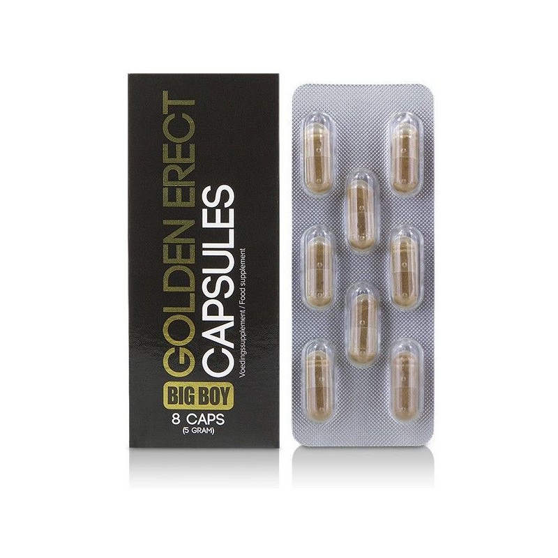 BIG BOY GOLDEN XXL CAPSULAS AUMENTO DEL PENE 8...