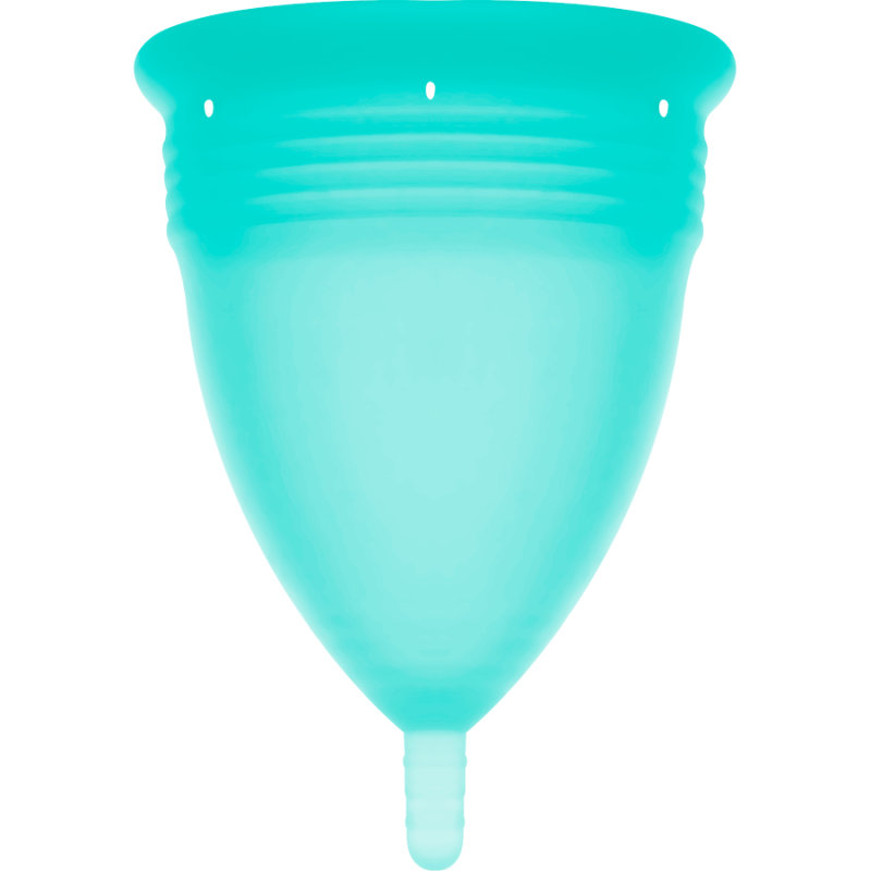STERCUP - FDA SILICONE MENSTRUAL CUP AQUAMARINE...